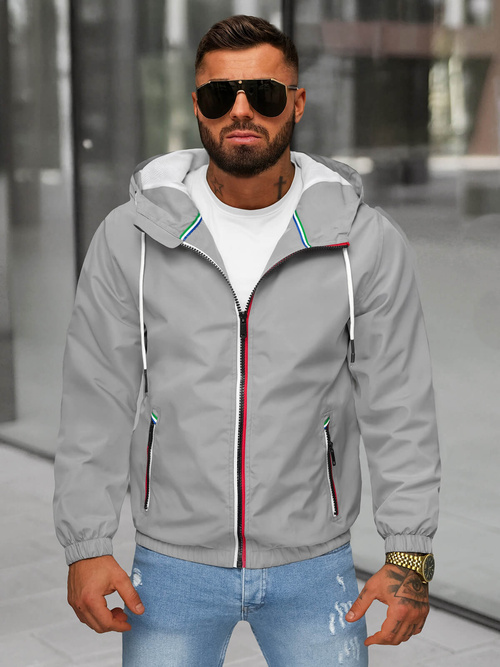 Men's Jacket - Grey OZONEE JS/31M5069/92