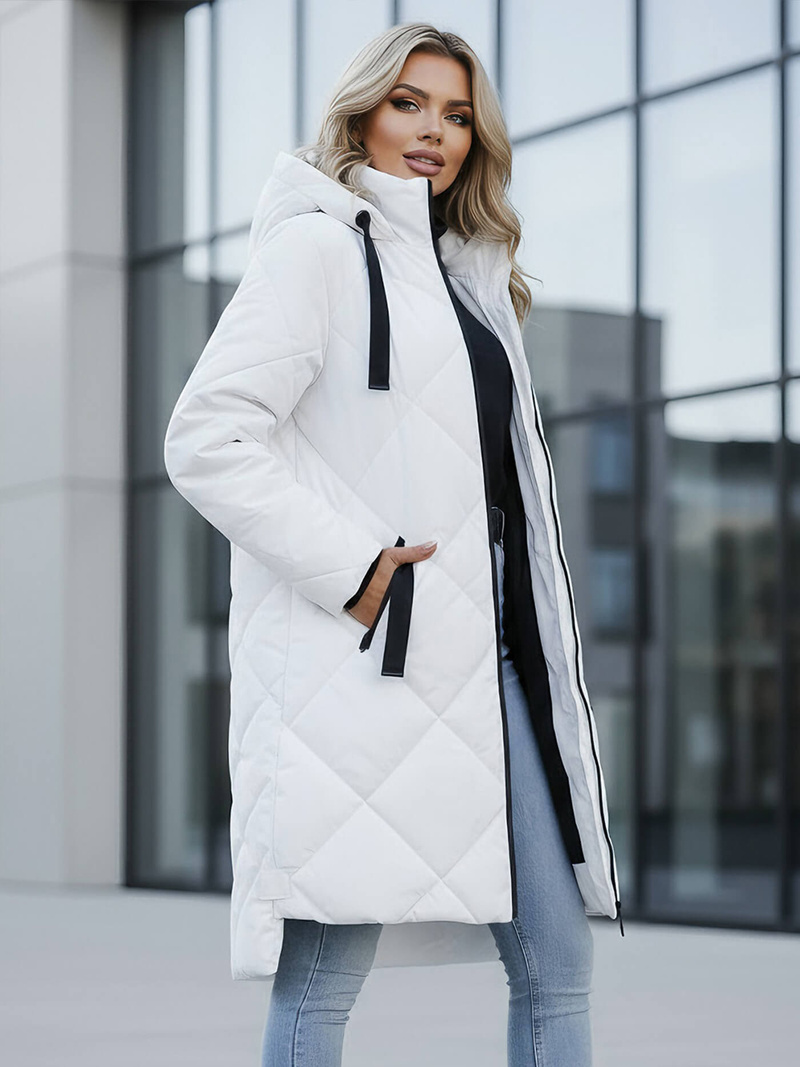 Women's Jacket - White OZONEE JS/5M3168/281Z