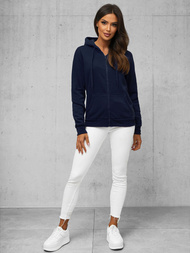 Women's Hoodie - Navy blue OZONEE JS/W03Z