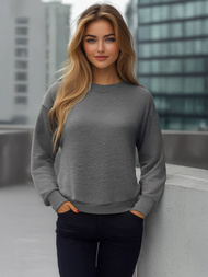 Women's Sweatshirt - Anthracite OZONEE JS/W01Z