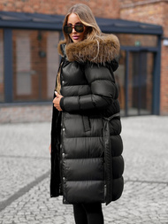 Women's Jacket - Black OZONEE JS/5M3298/392Z