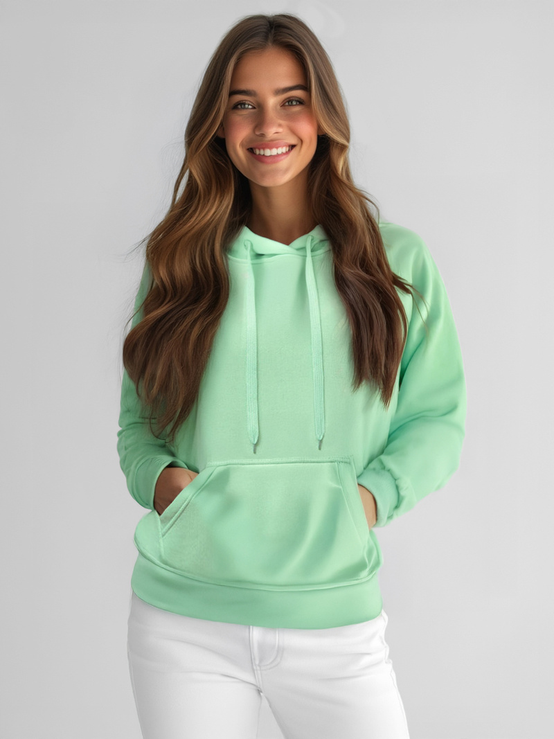 Women's Hoodie - Mint OZONEE JS/W02Z