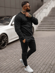 Men's Tracksuit - Black OZONEE JS/68C10380/3Z
