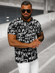 Men's T-shirt - Black OZONEE O/T1268/3
