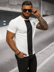 Men's T-shirt - White OZONEE O/L1184