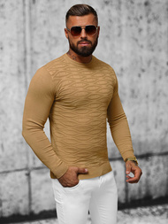 Men's Jumper - Dark-Beige OZONEE O/ZZ190137