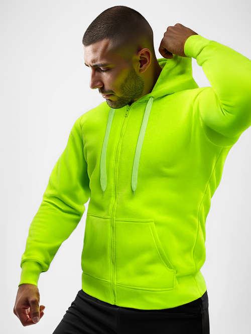 Men's Hoodie - aquamarine OZONEE JS/2008/72