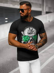 Men's T-shirt - Black OZONEE JS/Y70019