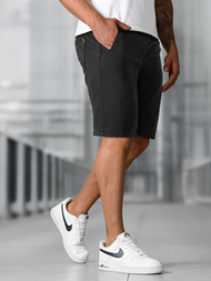 Men's Chino Shorts Black OZONEE NB/MP0266NZ