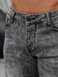 Men's Jeans - Black OZONEE NB/MP0069NZ