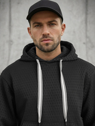 Men's Hoodie - Black OZONEE O/G3065