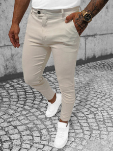 Men's Chinos - Beige OZONEE O/P4049