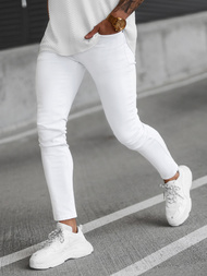 Men's Jeans - White OZONEE E/5348/01Z
