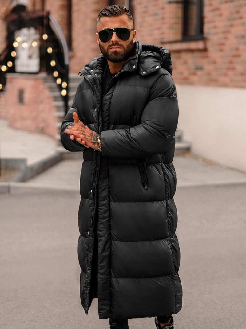 Men's Winter Jacket - Black OZONEE O/M3202Z