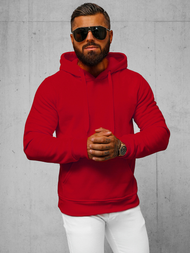 Men's Hoodie - dark-red OZONEE JS/2009Z