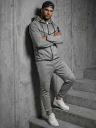 Men's Tracksuit - Grey OZONEE JS/8C1966/2