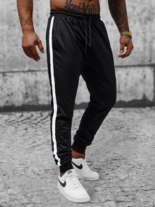 Men's Sweatpants - Black OZONEE JS/8K166
