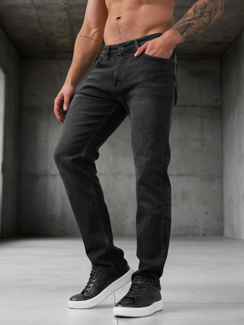 Men's Jeans - Black OZONEE DO/4043/2