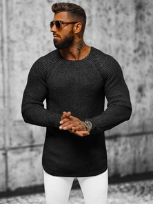 Men's Jumper - Black OZONEE L/2492