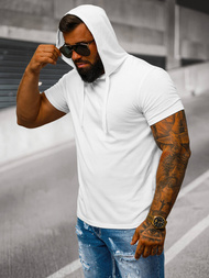 Men's T-shirt - White OZONEE JS/8T89/1