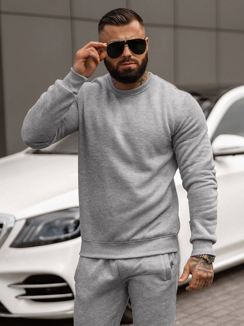 Men's Tracksuit - Grey OZONEE JS/68C10380/2Z