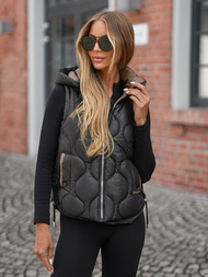 Women's Gilet - Black OZONEE O/5M3235/392