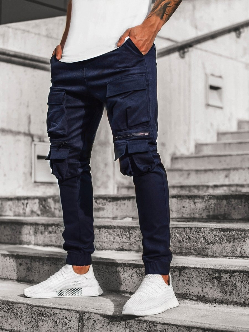 Men's Joggers - Navy blue OZONEE G/2787