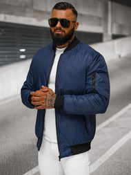 Men's Jacket - Navy Blue OZONEE JS/AK95Z
