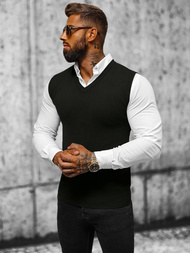 Men's Jumper - Black OZONEE NB/MM6005/4Z