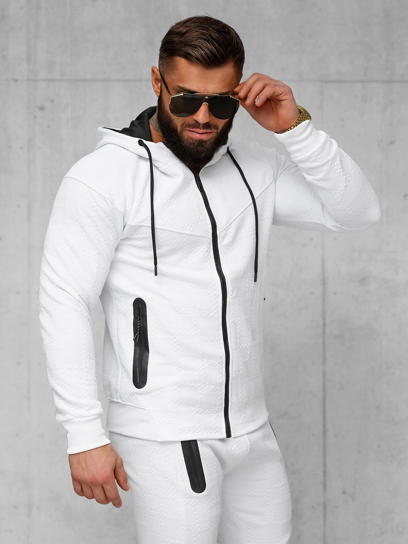 Men's Tracksuit - White OZONEE O/FF3705AB