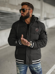 Men's Jacket - Black OZONEE JS/57M7501/392Z