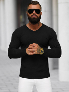 Men's Jumper - Black OZONEE NB/MMB601/4Z