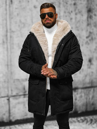 Men's Winter Jacket - Black OZONEE JS/5M120/392