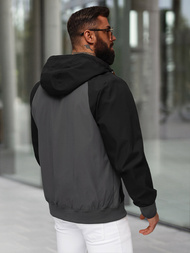 Men's Jacket - Black OZONEE JS/5M3213/392