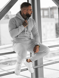 Men's Tracksuit - Grey OZONEE JS/XW2009