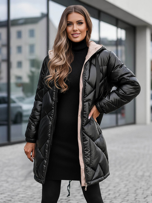 Women's Jacket - Black OZONEE JS/5M3189/392Z