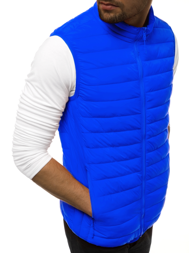 Men's Gilet - Blue OZONEE JS/LY32