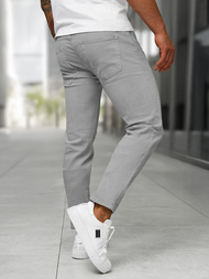Men's Jeans - Grey OZONEE BL/JK881