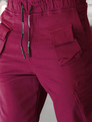 Men's Joggers - Burgundy OZONEE MACH/5012
