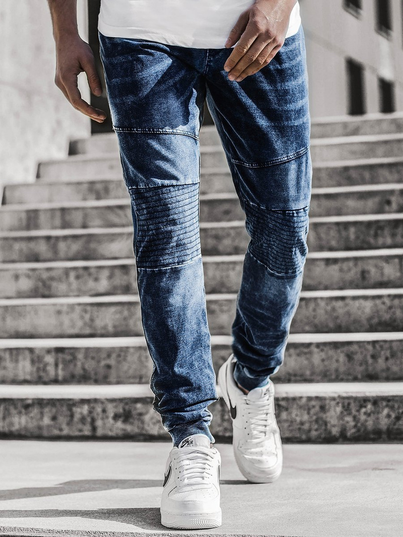 Men's Jogger Jeans Blue OZONEE JS/KK1097