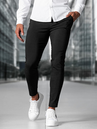 Men's Chinos - Black OZONEE O/P4049Z