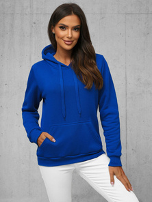Women's Hoodie - Cobalt OZONEE JS/W02Z