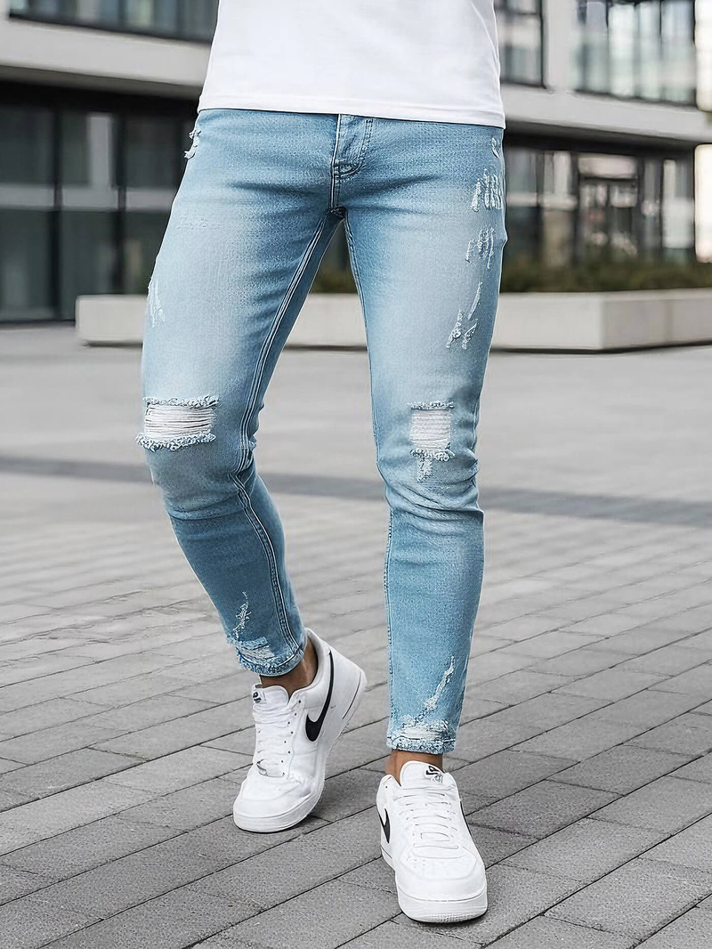 Men's Jeans - Light Blue OZONEE DO/2860