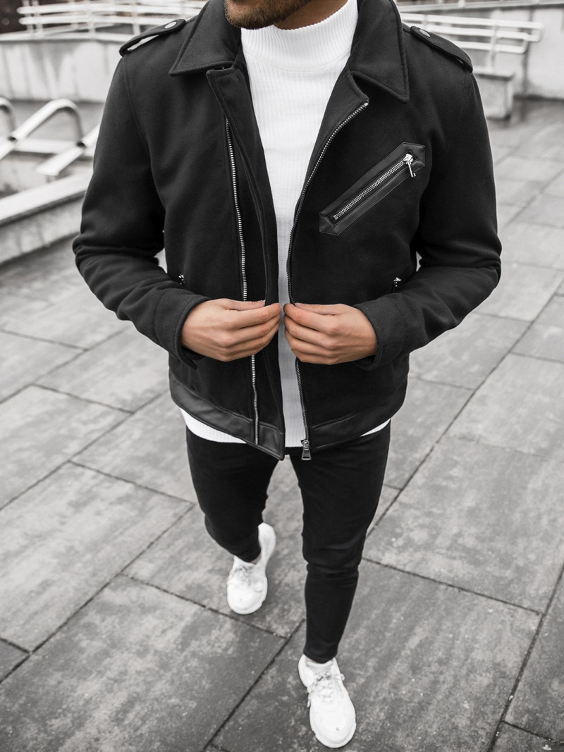 Men's Jacket - Black OZONEE JS/M15501