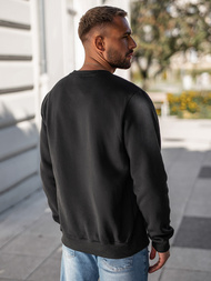 Men's Sweatshirt - Black OZONEE JS/8B1761/3