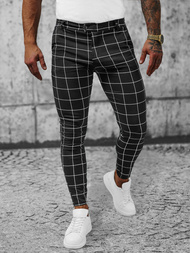 Men's Chinos - Black OZONEE O/P4009