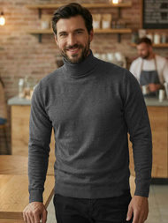 Men's Jumper - Anthracite OZONEE JS/59B3603/5