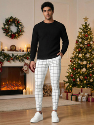 Men's Chinos - White OZONEE O/P4009Z