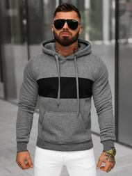 Men's Hoodie - Anthracite OZONEE JS/8B1308/5