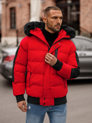 Men's Jacket - Red OZONEE O/M798Z